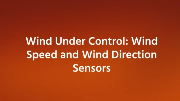 Wind Under Control: Wind Speed and Wind Direction Sensors