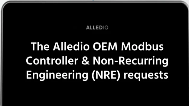 The Alledio OEM Modbus Controller & Non-Recurring Engineering (NRE) requests The Alledio OEM Modbus Controller & Non-Recurring Engineering (NRE) requests