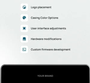 Customizable room unit interface