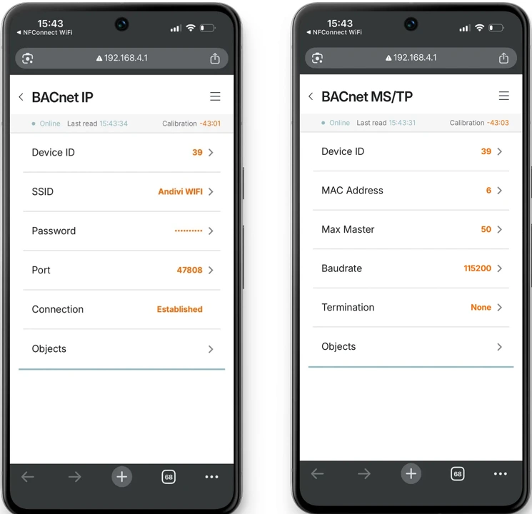BACnet IP_BACnet MS_TP