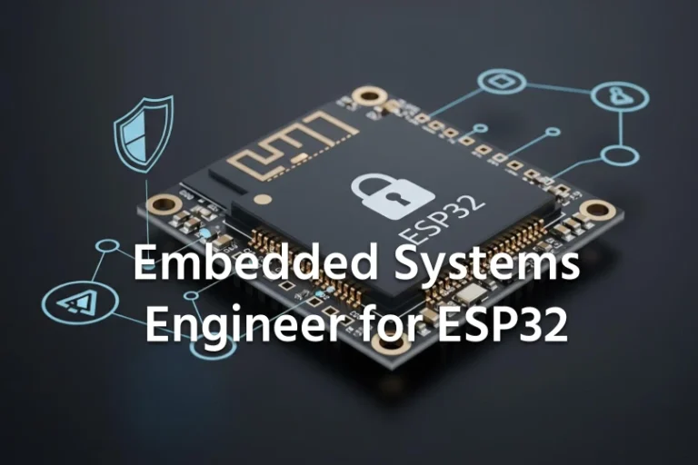 Embedded Systems Engineer for ESP32 Embedded Systems Engineer for ESP32