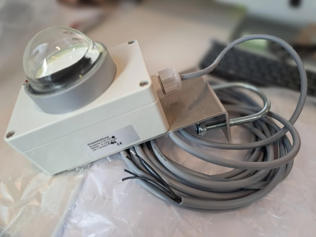 Global radiation pyranometer