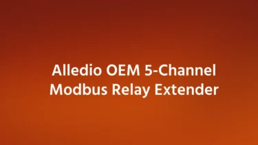 Alledio OEM 5-Channel Modbus Relay Extender
