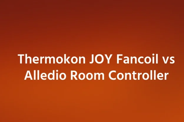 Thermokon JOY Fancoil vs Alledio Room Controller Thermokon JOY Fancoil vs Alledio Room Controller