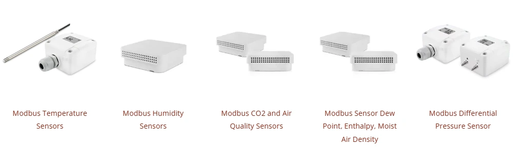 Modbus Sensors, RS485 Sensors