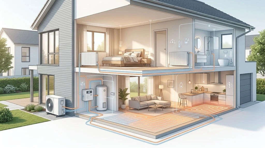 Room Control for Residential Heat Pumps