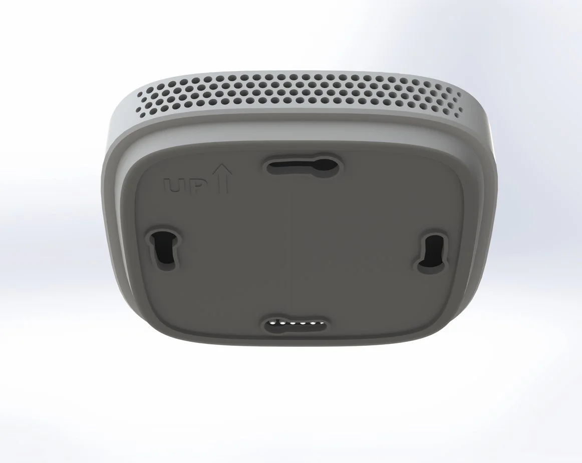 Alledio OEM Modbus wall sensor side view