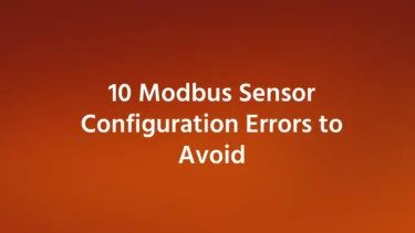 Modbus Sensor Configuration