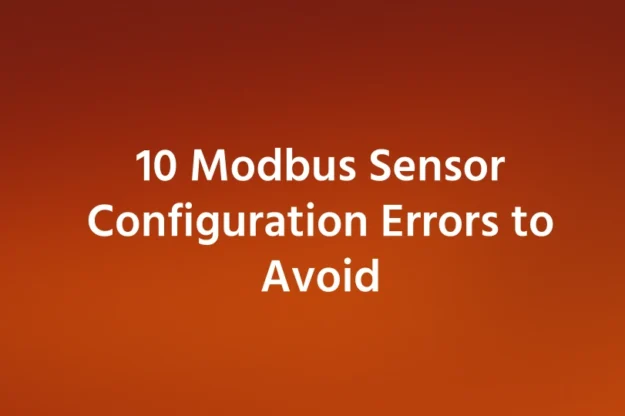 Modbus Sensor Configuration Modbus Sensor Configuration